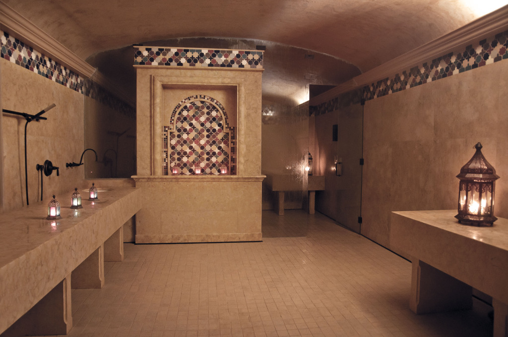 miraj-hammam-spa-Claudalie-shangri-la-toronto-steam-room