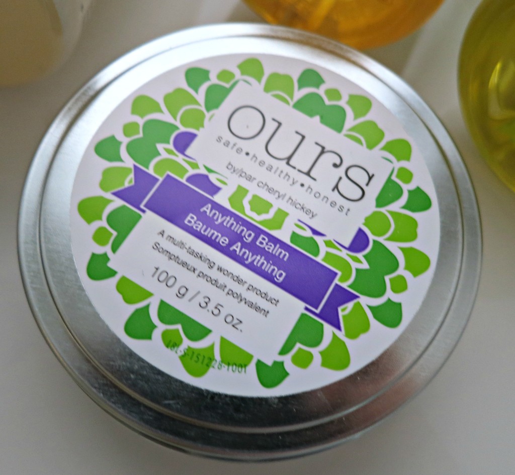 Winter Beauty Picks - OURS by Cheryl Hickey Anything Balm