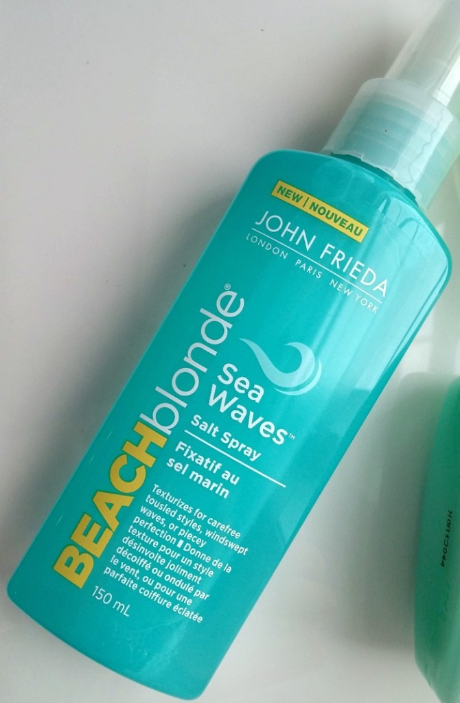 John Frieda Beach Blonde Sea Waves Salt Spray // Torono-salt-spray