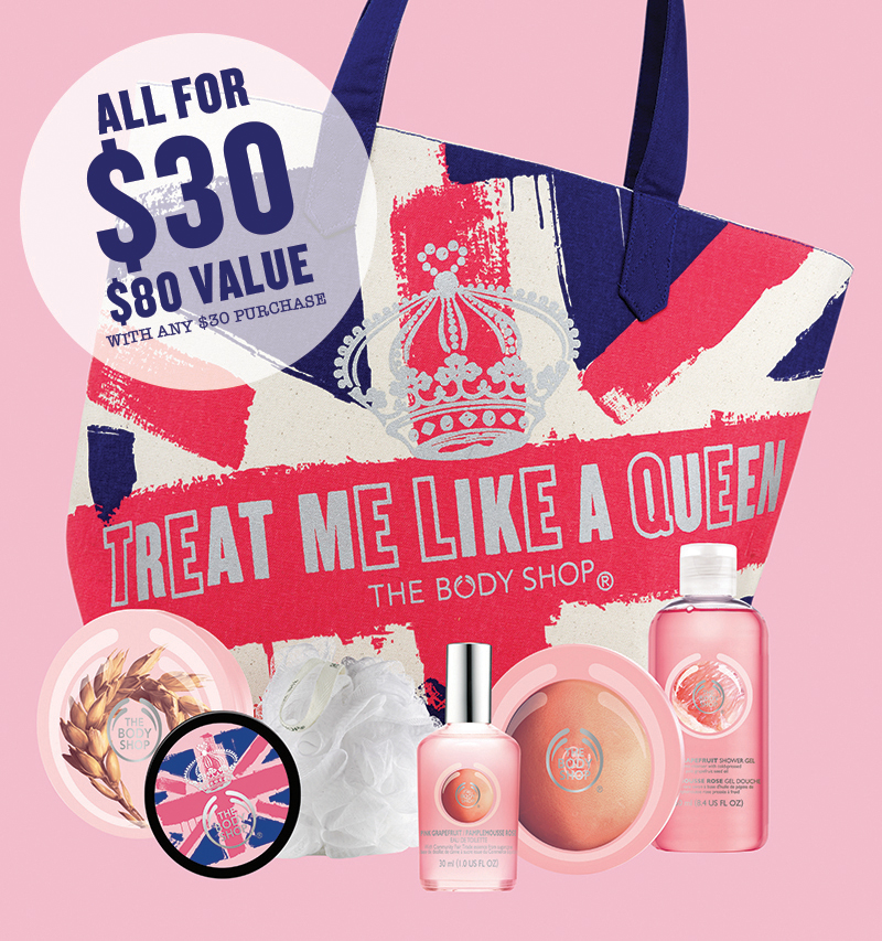 The body shop mother's sales day
