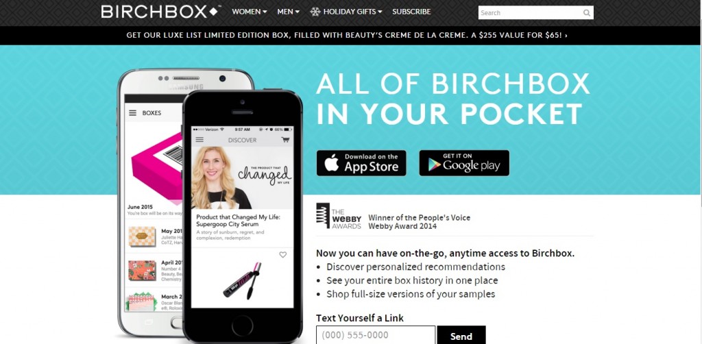 BirchBox App // Toronto Beauty Reviews