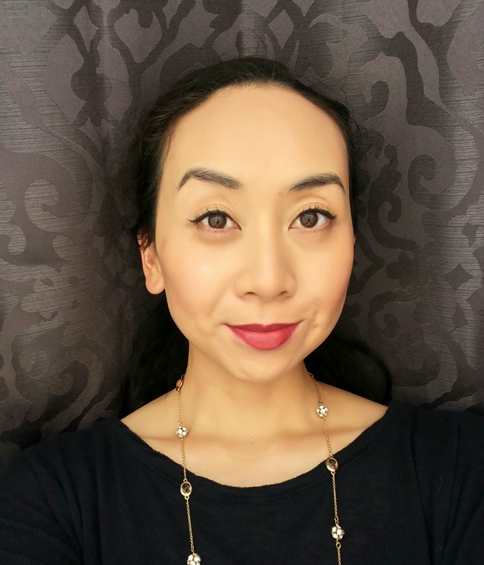 FOTD, red lipstick, bold lipstick, makeup for work, makeup for office, everyday makeup