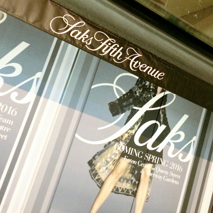 Toronto's 'Fifth Avenue': Saks Opens in Eaton Centre