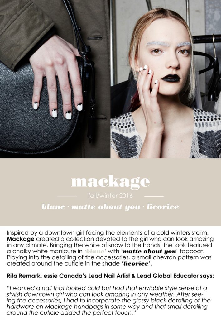 Fashion Week Nail Trends - via Essie