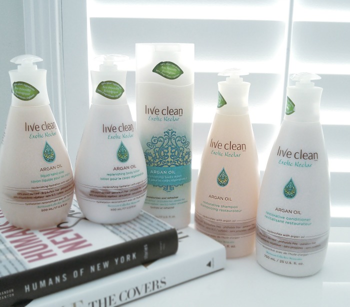 Live Clean Argan Oil Collection // Toronto Beauty Reviews