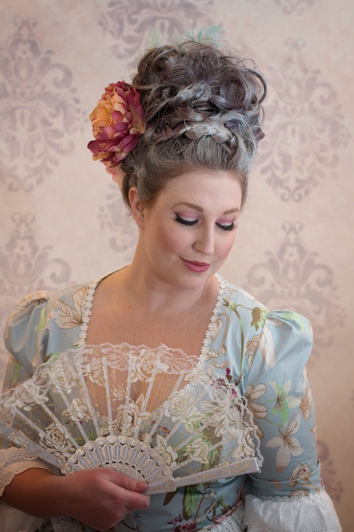 Marie Antoinette Theme Party Portrait | Toronto Beauty Reviews