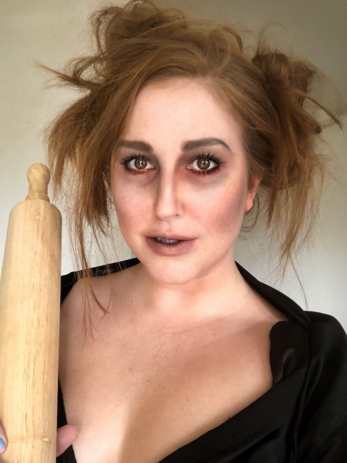 Easy-Fall-Makeup-Looks-Halloween-Makeup-Looks-Mrs-Lovett | Toronto Beauty Reviews