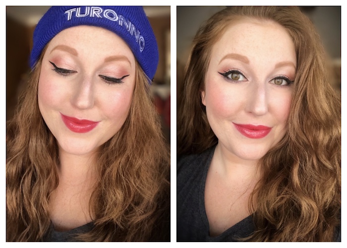 Holiday Makeup Looks - Frosted Peach | Toronto Beauty Reviews